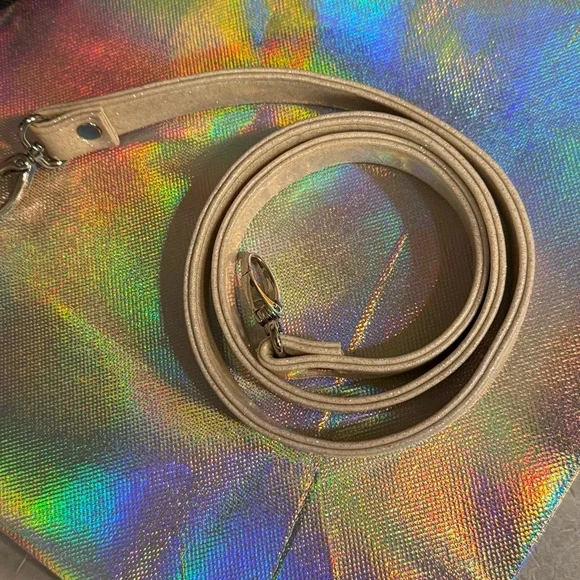 Double K Originals Red White & Blue crossbody bag Star Texas Vinyl Glitter gift๐ - Picture 12 of 16